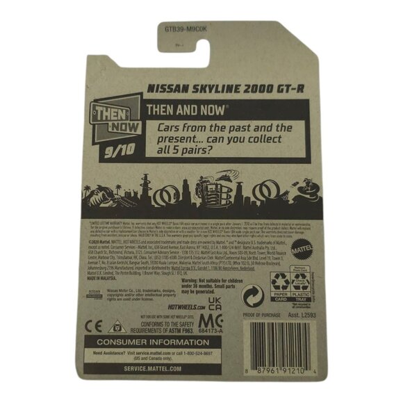 Hot Wheels Then And Now 1 2 4 9 Of 10 1:64 Scale Diecast Lot Of 4 Mattel NIP - Picture 10 of 10